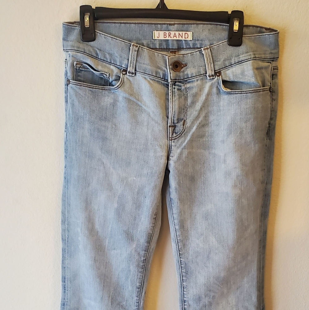 J Brand Lovestory light blue/faded jeans, Size 30.